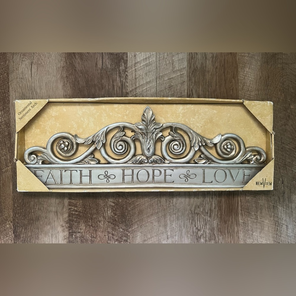 Faith Hope Love Architectural Arch